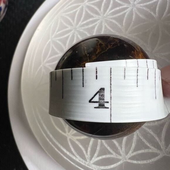 Tiger Eye Crystal Mini Sphere (#3) - Picture 8 of 11